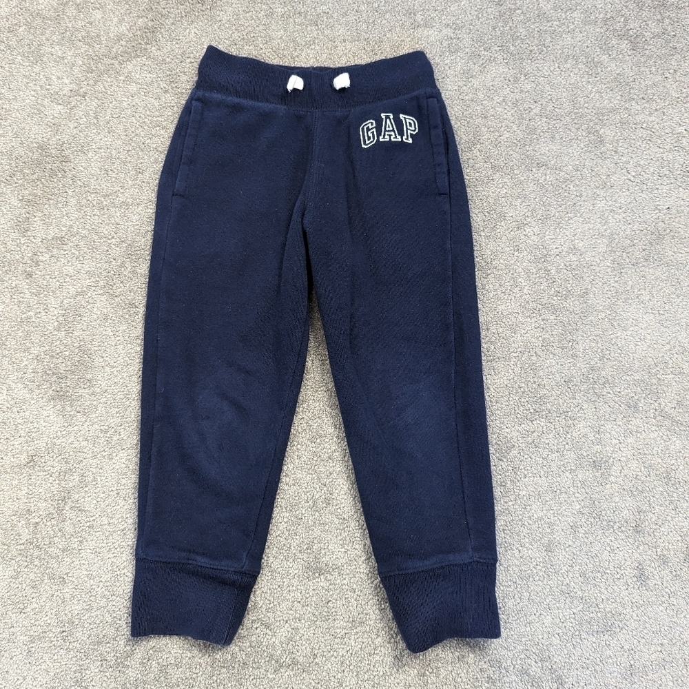 GAP Kids Cozy Fleece Sweatpants in Navy - Extra Small XS